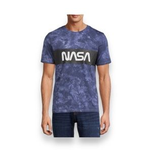 American Dream Team Network Unisex Graphic NASA Tee, Blue, size XXL